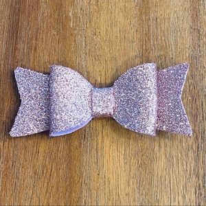 Purple Foam Bow